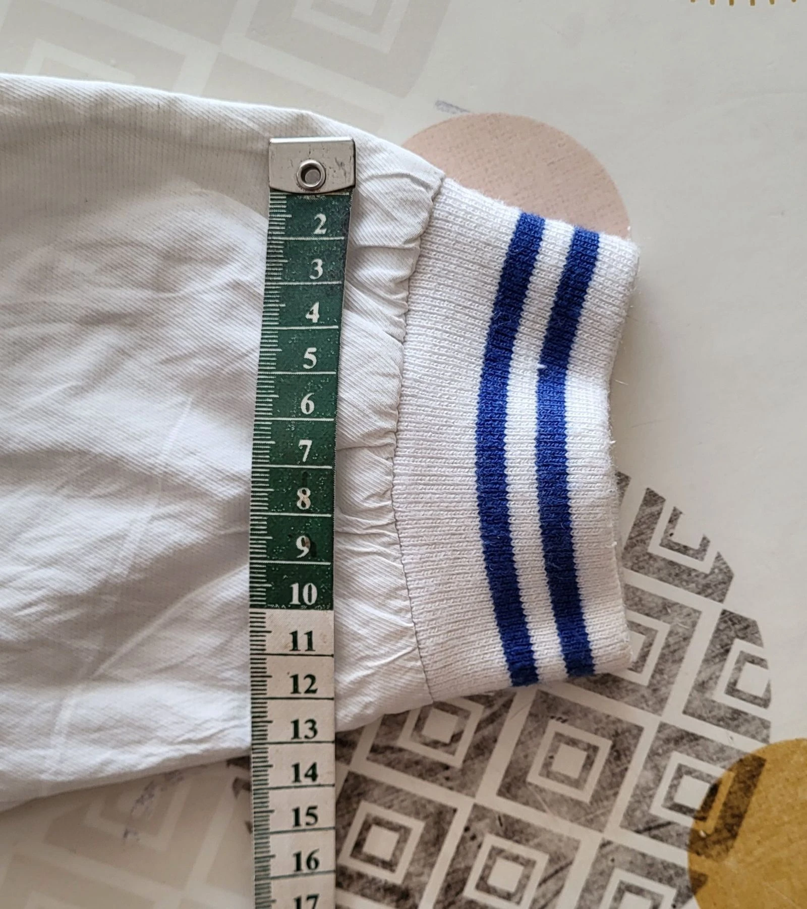 Japan Rags Champion ship Veste/Blouson Teddy TM/TFr38-Branco-Corte reto em OT – photo 16